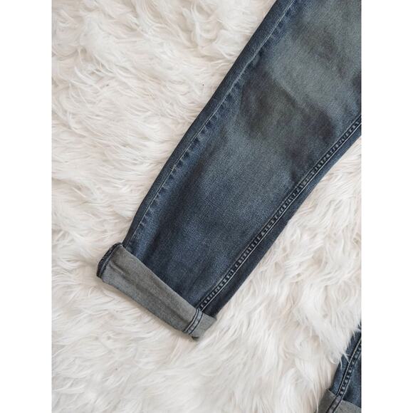 CALVIN KLEIN SLIM BOYFRIEND CUFFED WOMEN'S JEANS - SIZE 6 - Picture 7 of 11